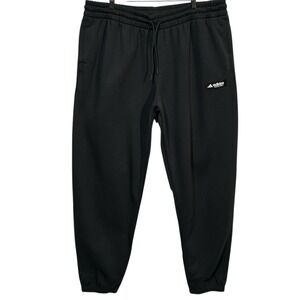adidas Men's French Terry Basketball Jogger Pants‎ Size 2XLT (40x34") Dark Gray